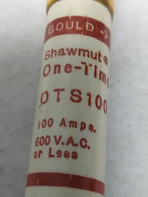 USED GOULD SHAWMUT OTS100