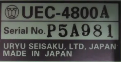NEW URYU SEISAKU UEC-4800A TORQUE CONTROLLER UEC4800A
