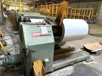 USED DIMECO ROLLFORMING LINE 1250 X 1 MM