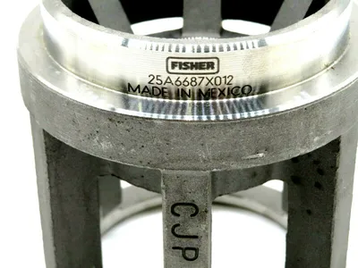 NEW FISHER 25A6687X012 SEAT RING RETAINER