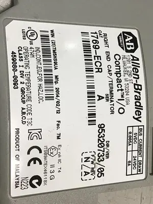 USED ALLEN BRADLEY 1769-ECR SER A