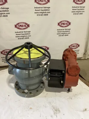 Sambo SBWG-03-1SD Worm Gear Actuator & 6” Cameron Carbon Steel Ball Valve 300psi
