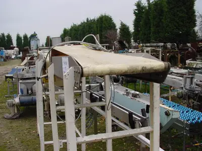 Flat Trough Conveyor 550 X 1600Mm Long