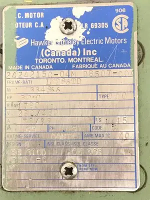 USED HAWKER SIDDELEY DB507-004