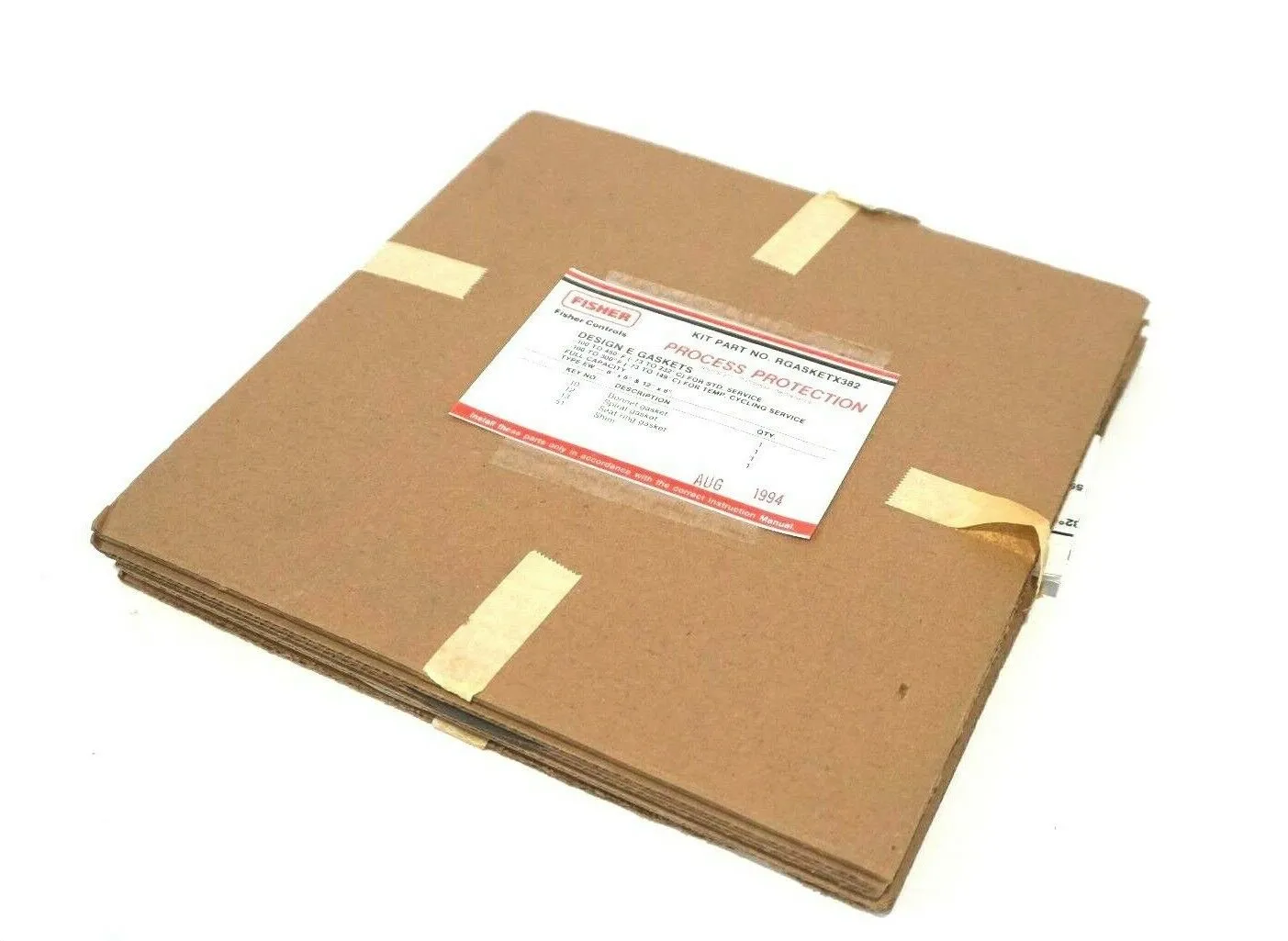 NEW FISHER RGASKETX382 GASKET KIT