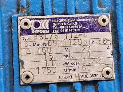 Used REFORM RSL/S 112-4 Motors (misc) British Columbia CA | Lenmark #1439941