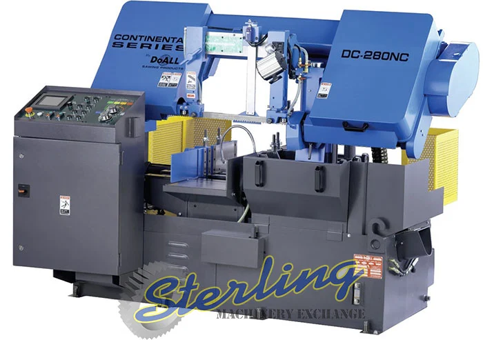 New | in-Stock DOALL DC-280NC Horizontal Band Saws California US | Sterling Machinery Exchange #1465918