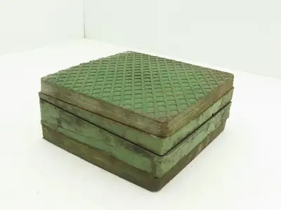 Air Loc Machine Leveling Mount 8x8x3-1/2" Vibration Control Wedgemount Pad