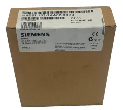 NEW SEALED SIEMENS 6ES7153-2AA02-0XB0 INTERFACE MODULE 6ES71532AA020XB0