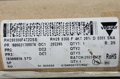 Mouser Electronics 71-RH280300F472DSB Linear Displacement Sensors (BIN435)