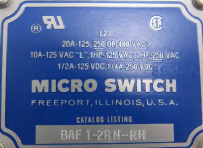 NEW ITT 3212 AIR MOTOR 1" BAF 1-2RN-RH WCB274