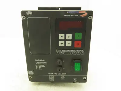 REO USA REOVIB MFS 268 Vibratory Conveyor Frequency Converter 115/230V 50/60Hz