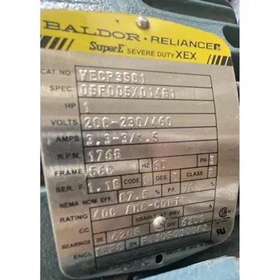 USED WANNER ENGINEERING P200NPGSS020C