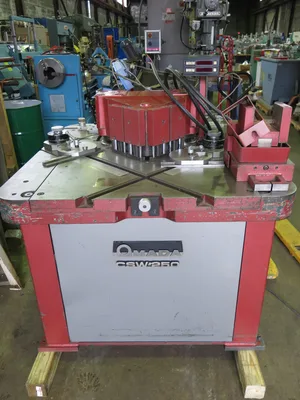 Amada CSW-250 Hydraulic Sheetmetal Notcher with Coping & Radius Heads