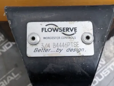 ABB / Flowserve 3/4" Actuated Ball Valve V18345-2020420001 B4446PTSE Used