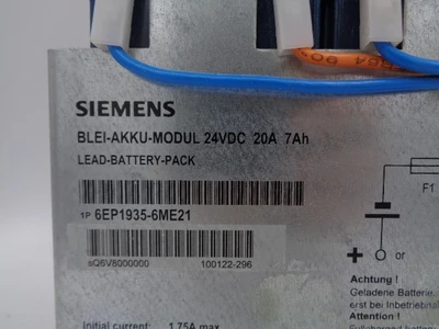 USED SIEMENS BLEI-AKKU-MODUL