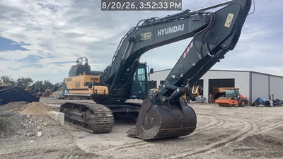 Used 2022 HYUNDAI HX520AL Crawler Excavators Florida US | National Equipment Dealers #1422436