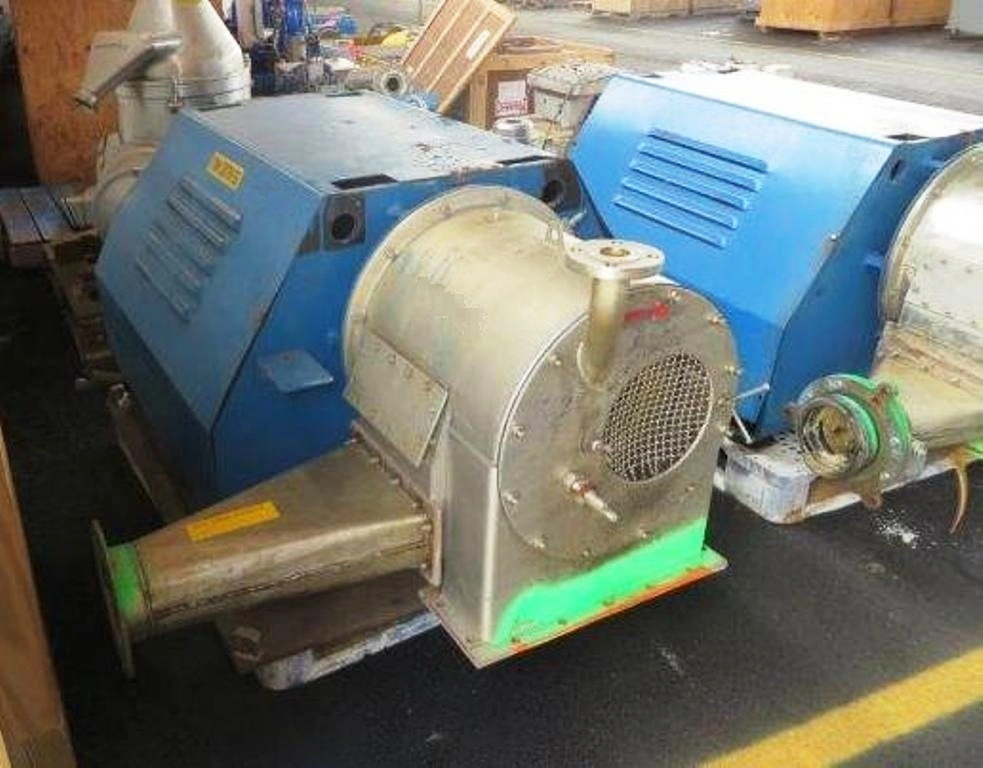 (2) Krauss-Maffei SZ 21 single-stage pusher centrifuges, SS.