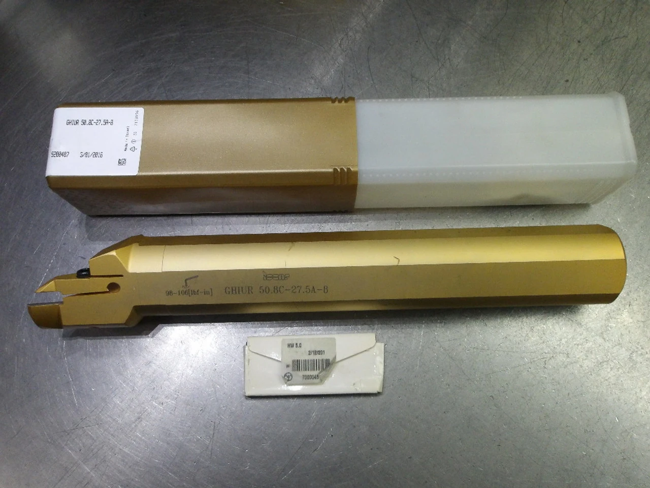 Iscar .315" Coolant Thru Grooving Bar 2" Shank GHIUR 50.8C-27.5A-8 (LOC3336)