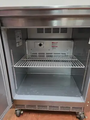 Used Beverage Air Used 27" Beverage-Air WTF27A-24-23 Stainless Compact Worktop Freezer 120V - SU Worktop Freezers Illinois US | Falcon Restaurant Supply #1374307
