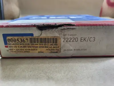 NEW SKF 22220 EK/C3