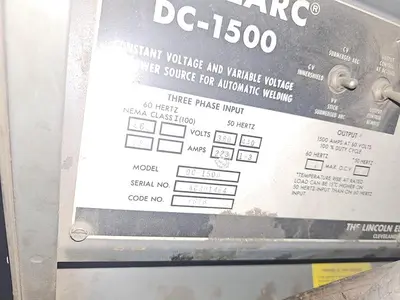 USED 1982 LINCOLN DC-1500
