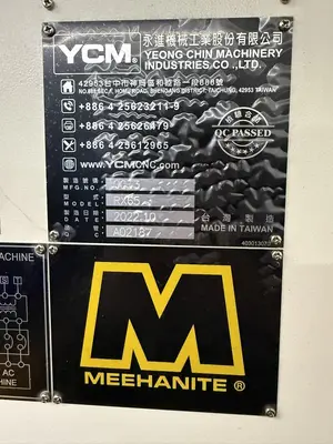 2022 YCM Mdl RX65 5-Axis CNC Vertical Machining Center, Low Hours,