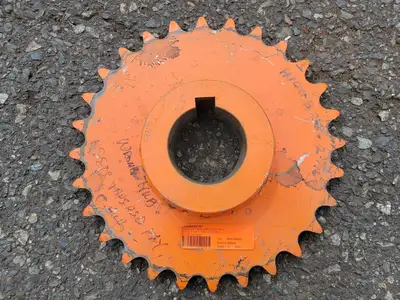 Roller Chain Sprocket 100B28215T, Size 100, 28 Teeth