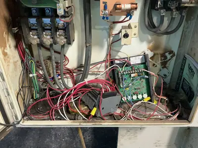 Used HTC 37510A Power Squaring Shears (Inch) Ohio US | HGR 24 #1407626