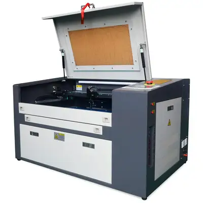 Used _UNKNOWN_ 50W CO2 Laser Engraving Machine 12" x 20" Work Table with Y-axis Rotary Roller Engravers Oklahoma US | Wide Image Solutions #1526637