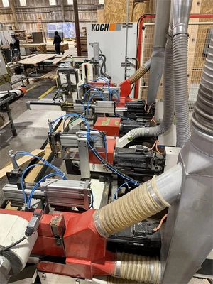Used 2014 KOCH SBL-2500 Throughfeed boring and boring/dowel-inserting machines Oregon US | MachineryMax #1763069