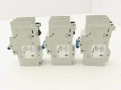 Allen Bradley 1489-M2D050 Circuit Breaker 5A 2 Pole 480 VAC Ser D Lot of 3
