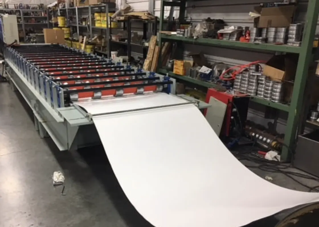 Tuff Rib, Ag Panel Roll Forming Machine in Washington, USA