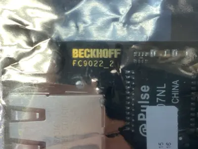 USED BECKHOFF GIGABIT ETHERNET CARD 2-CHANNELS