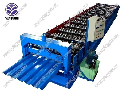 15m/min Trapezoid Roof Sheet Roll Forming Machine in China