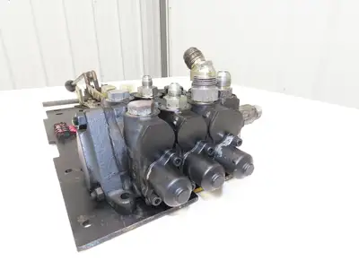 Yale Hydraulic 2-Spool 2 Lever Forklift Mast Control Valve Assembly Off ERC080