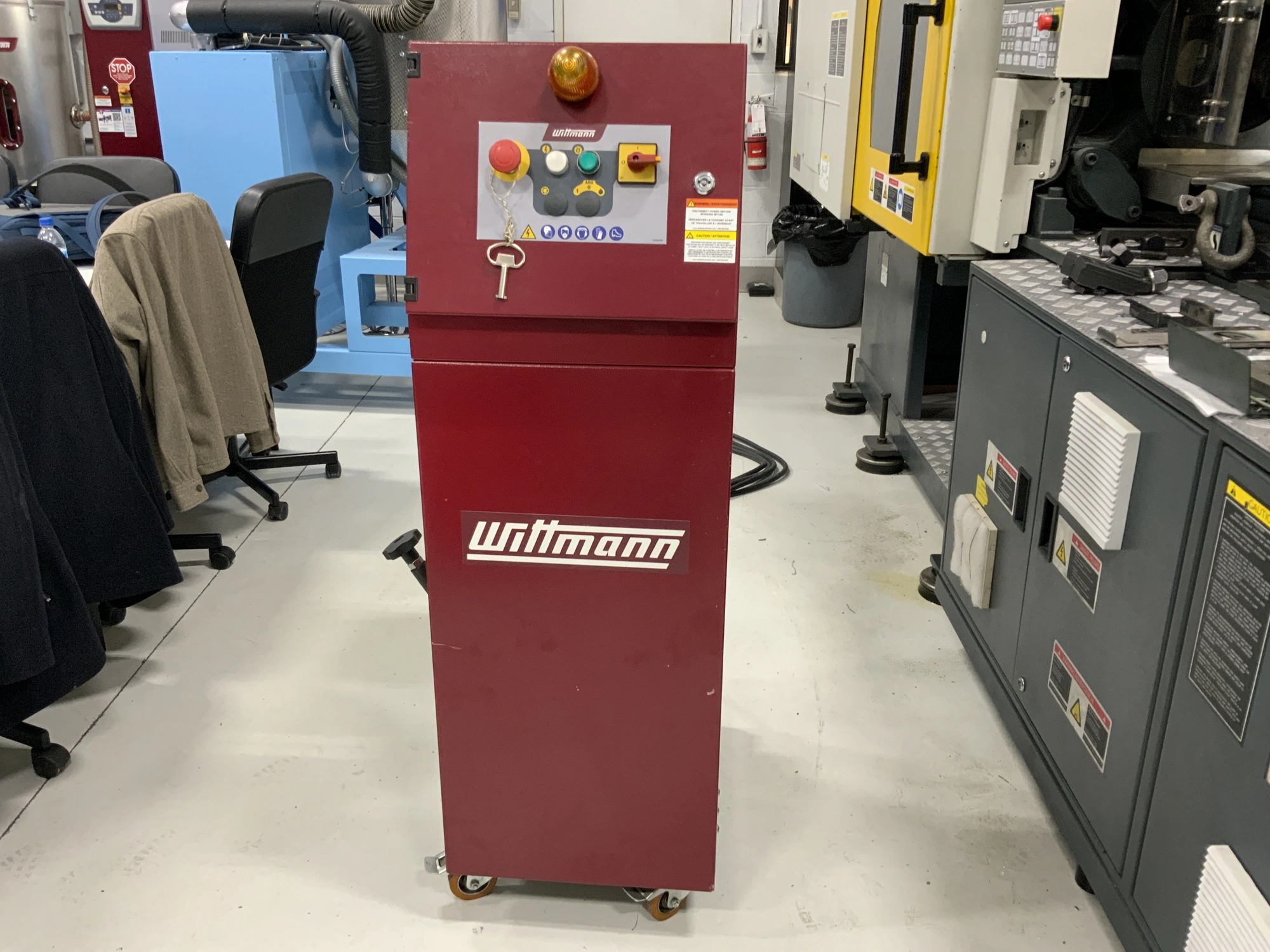 USED 2016 WITTMANN BATTENFELD WCMB-MINOR2-02 LOW SPEED SCREENLESS GRANULATOR