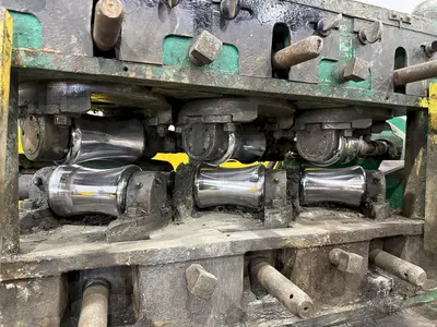 USED BLISS/MAC-HEMP AXY 6-ROLL ROTARY TUBE & PIPE STRAIGHTENER (14626)