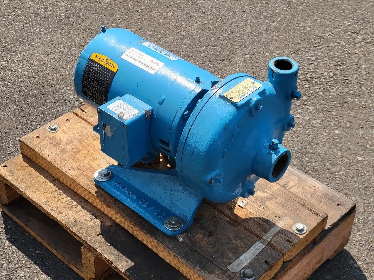 USED PACO PUMPS 10-10707-13000-11601