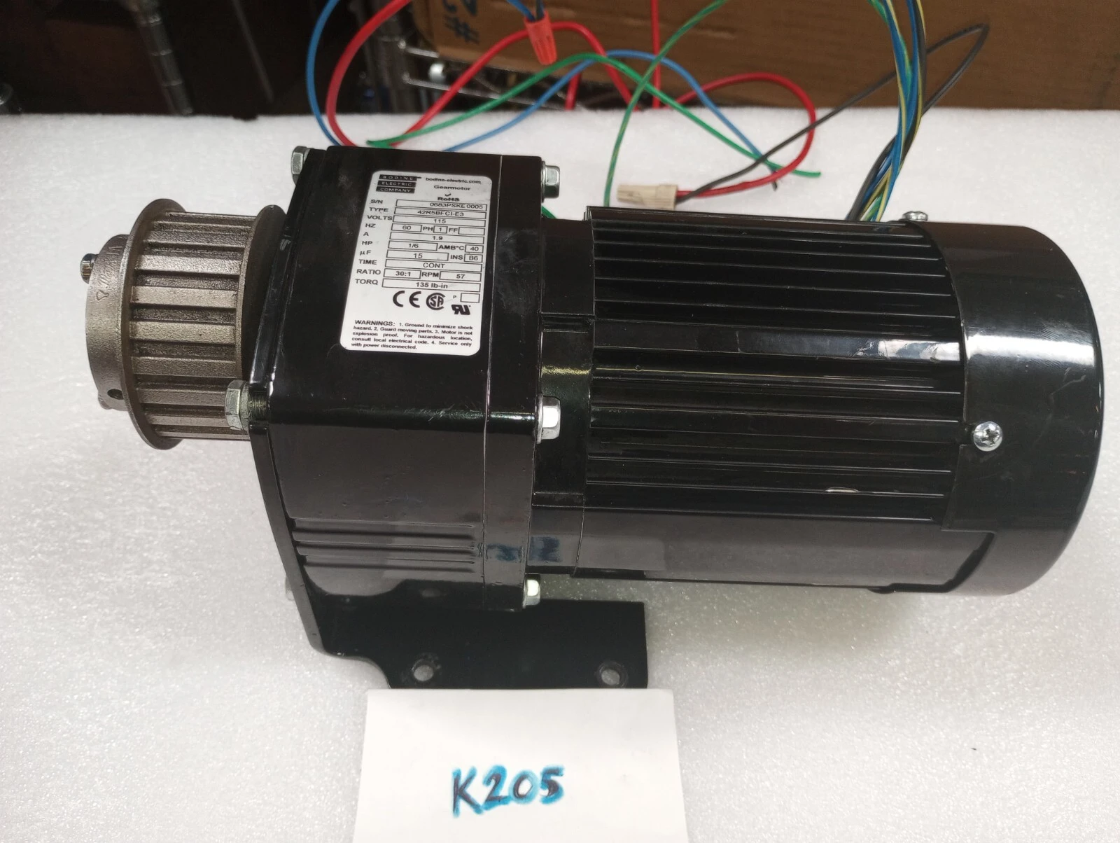 USED BODINE 42R5BFC1-E3