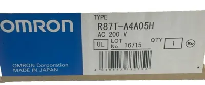 NEW OMRON R87T-A4A05H TUBE AXIAL FAN AC 200V R87TA4A05H