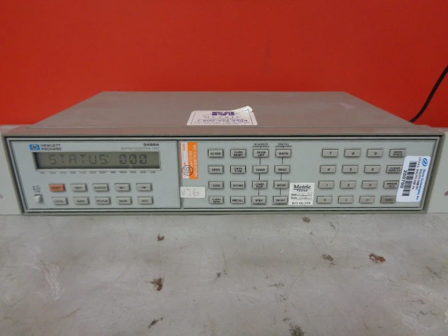 Used HEWLETT PACKARD 3488A Data Acquisition and Logging, Multimeter Systems Connecticut US | BG Industrial Surplus #472988