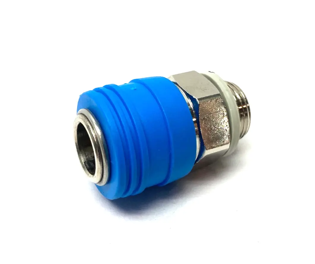 USED FESTO QUICK-COUPLING SOCKET 3/8 THREAD 10MM TUBE OD