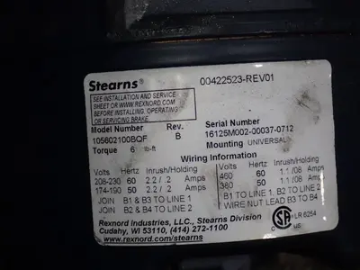 USED LEESON C6T17FC112F