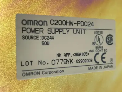 NEW OMRON C200HW-PD024 POWER SUPPLY MODULE 24VDC 50W C200HWPD024