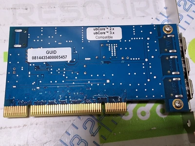 UNIBRAIN FIREBOARD BLUE 3-PORT VER. 1.1 PCI FIREWIRE CARD