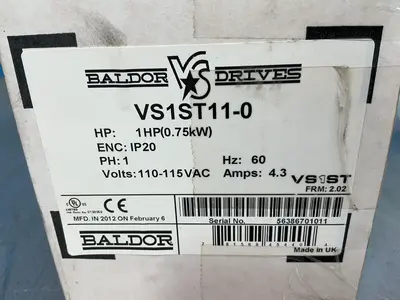 Used 2012 BALDOR VS1ST110 Variable Speed Drives Ohio US | HGR 24 #1414092