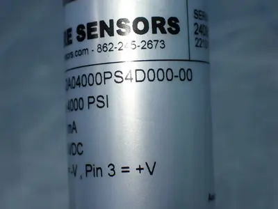 Used CORE SENSORS CS102A04000PS4D00000 Pressure Transmitters Ohio US | HGR 24 #901088