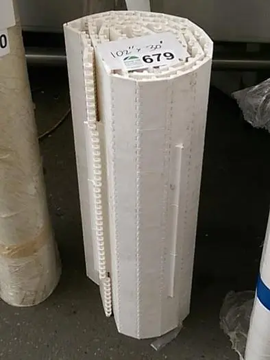 30” Wide Modular Conveyor Belt With Ridges