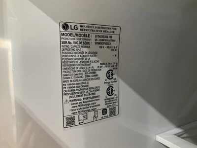 Used LG LF24Z6530S Refrigerators Michigan US | Miedema Asset Management Group #1320912